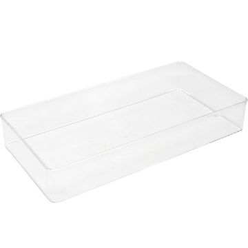 Sensea Cosmetic Storage Box Transparent W15.2cmxD30.3cmxH10cm