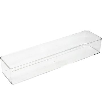 Sensea Cosmetic Storage Box Transparent W7.6cmxD30.3cmxH5cm
