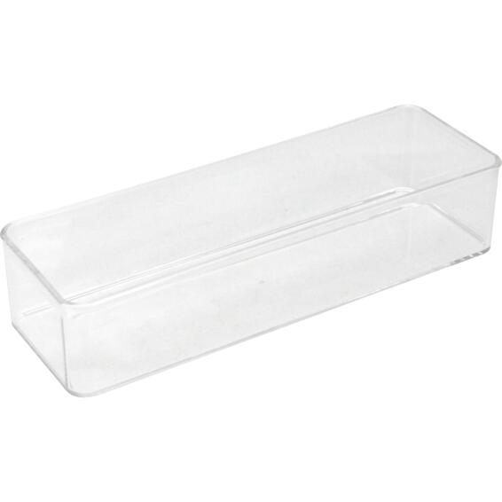 Sensea Cosmetic Storage Box Transparent W7.6cmxD22.8cmxH10cm