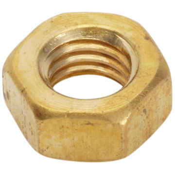 Brass hexagon nuts 3mm 40pc standers