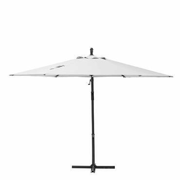 NATERIAL HEXA SIDE UMB POLY STEEL WHT