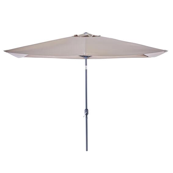 NATERIAL RECT BALCONY UMBRELLA TAUPE MOON