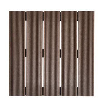 NATERIAL COMPOSITE TILE 50X50CM CHOCO