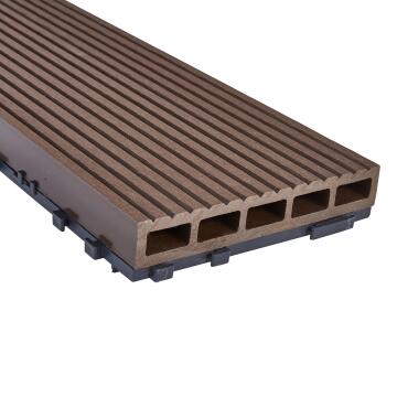 Composite Deck Board Clip NATERIAL L120 x W15 x H3.4 cm Chocolate Komi