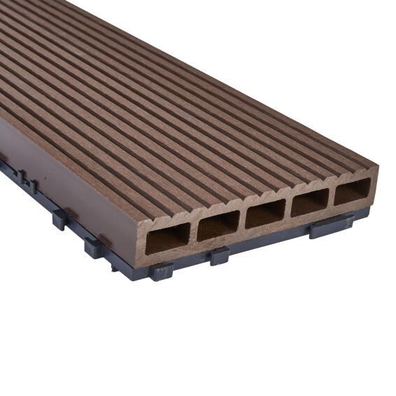 NATERIAL COMPOSITE BOARD CLIP L120 x W15 x H3.4 cm CHOC