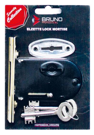 Elzett mortice lock round bruno