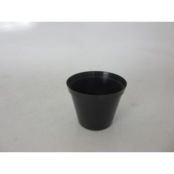 Pot, Plastic Pot, Black, 15cm