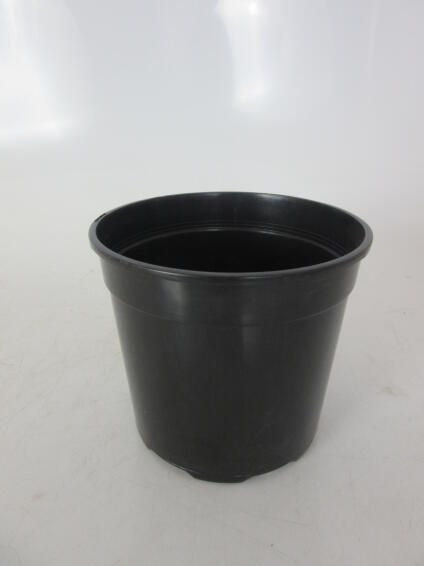 Pot, Plastic Pot, Black, 20cm