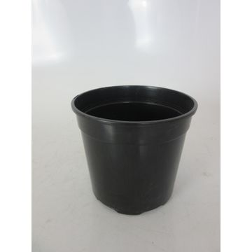 Pot, Plastic Pot, Black, 20cm