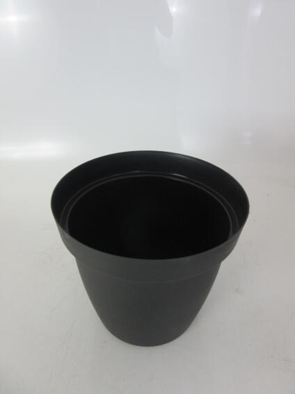 Pot, Plastic Pot, Black, 35cm