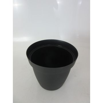 Pot, Plastic Pot, Black, 35cm