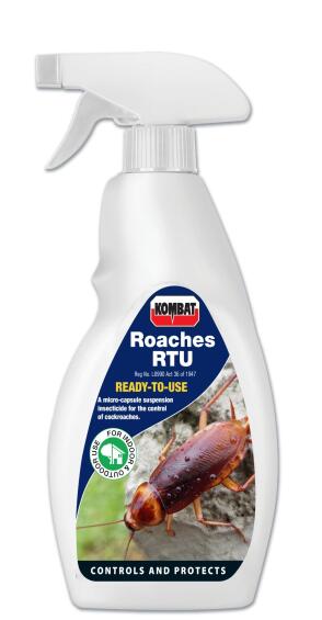 Roach RTU, Cockroach Control, KOMBAT, 750ml
