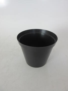 Popt, Plastic Pot, Black, 18cm