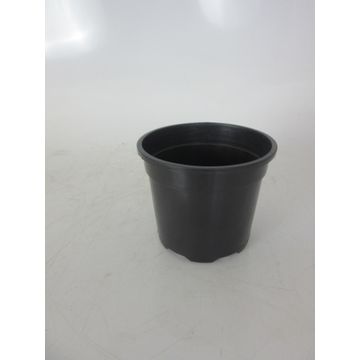 Pot, Plastic Pot, Black, 16.5cm