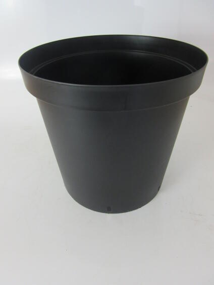 Pot, Plastic Pot, Black, 43cm