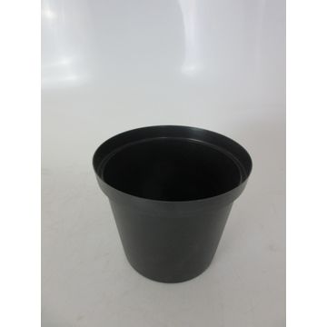 Pot, Plastic Pot, Black, 25cm