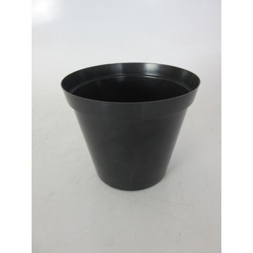 Pot, Plastic Pot, Black, 20cm