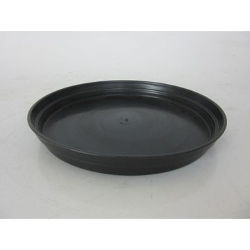 Saucer, Plastic Drip Tray, Black, 35cm