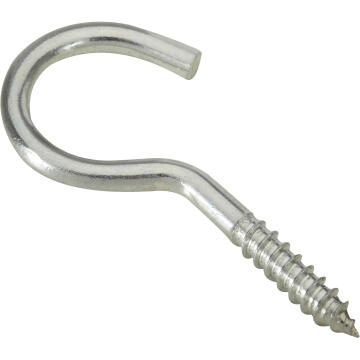 Cup hooks zinc plated 5.0x40mm 4pc standers