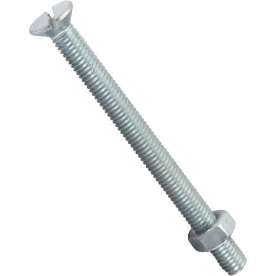 Machine screws and bolts countersunk head stainless steel 5.0x60mm 8pc standers