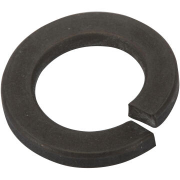 Spring washers one-way zinc plated black D12mm 15pc standers