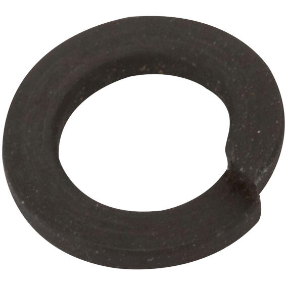 Spring washers one-way zinc plated black D4mm 80pc standers