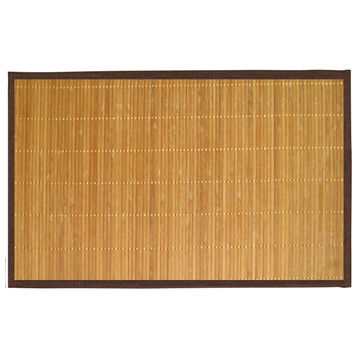 Bamboo Rug 1st PRICE Choco Boarder 160x230cm