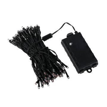 led string light warm white battery operated with timer