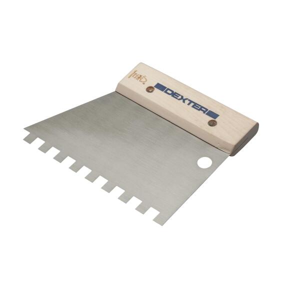 Knife For Glue W/Sq Teeth Dexter 18Cm