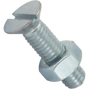 Machine screws and nuts countersunk head 8.0x30mm 4pc standers