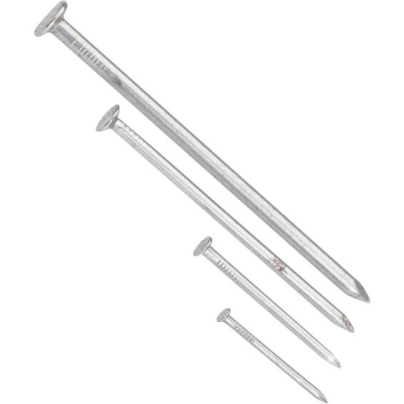 Flat head nails assorted sizes tub 1.6kg standers