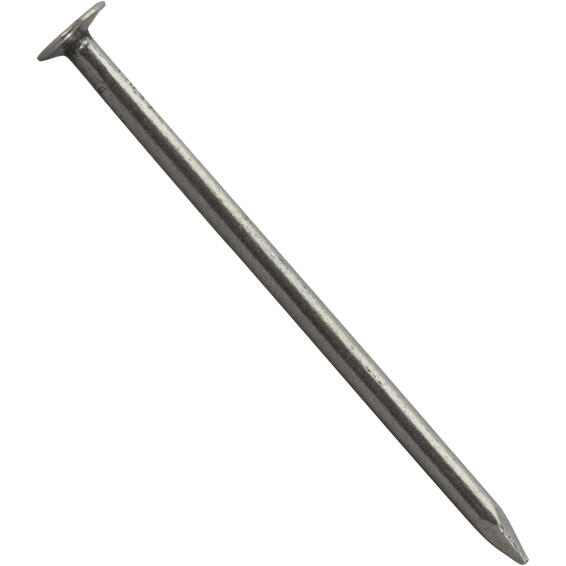 Large head nail plain 2.4x50mm 320pc box standers