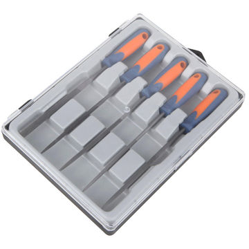 Set of 5 needle files DEXTER