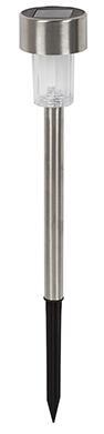 garden spike stainless steel solar light  Eurolux