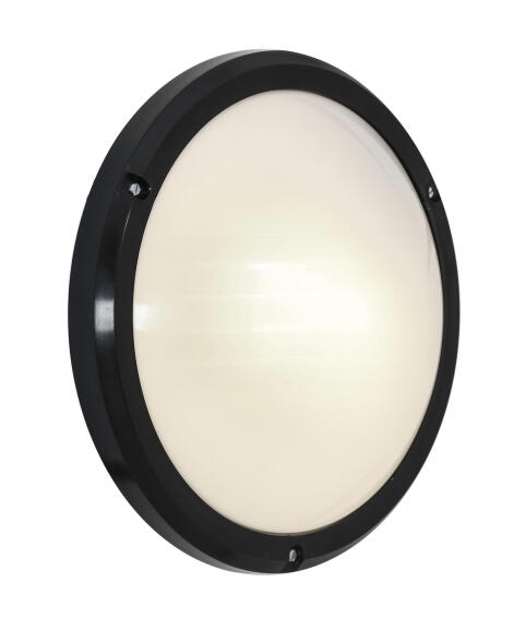 Eurolux Outdoor Bulkhead Light 270MM  1XCFL 15W Black