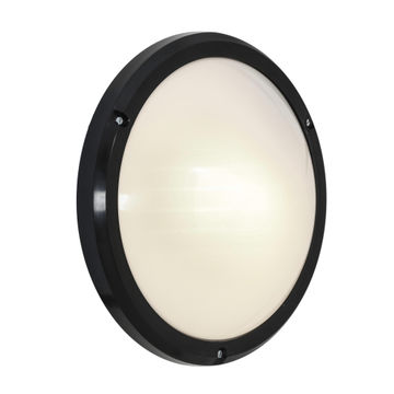 Eurolux Outdoor Bulkhead Light 270MM  1XCFL 15W Black