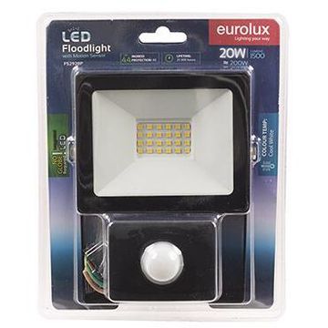 Eurolux 20W LED Floodlight With Sensor LEROY MERLIN South Africa