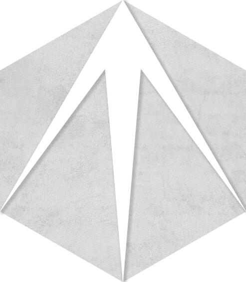 Hexagon Tile Ceramic Trident 220x250mm
