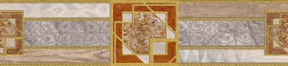 EGOLI PRINTED WALL LISTELLO 250X56MM