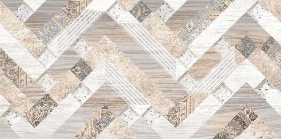 Décor Tile Ceramic Diamond Feature 25x50cm (1pc)