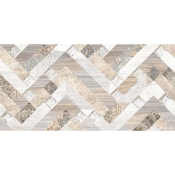 Décor Tile Ceramic Diamond Feature 25x50cm (1pc)