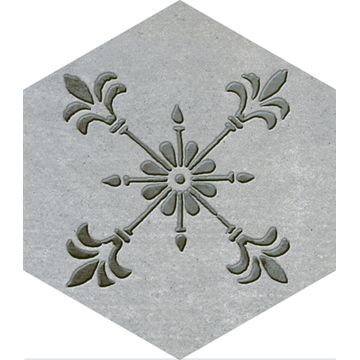 Hexagon Tile Ceramic Cement Parma 220x250mm