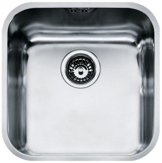 FRANKE Stella SVX 110-40 single kitchen sink stainless steel L42.8cm x W42.8cm