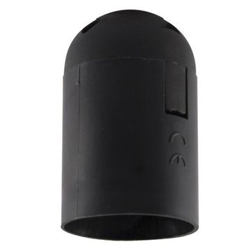 Es Black Plastic Lampholder No Thread BRIGHTSTAR