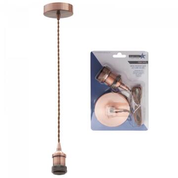 Pendant Cup & Cord Complete Red Bronze BRIGHTSTAR