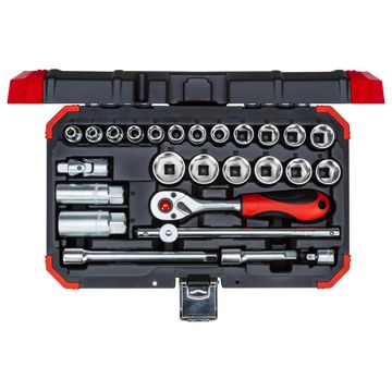 Gedore red 26pcs socket set 3 8 6-24mm