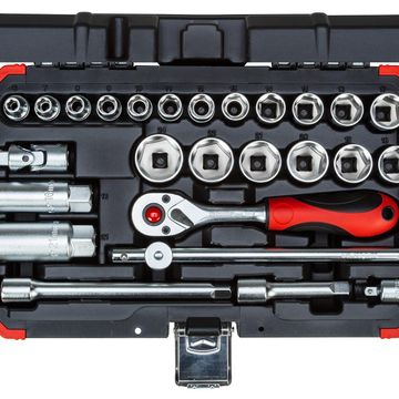 Gedore red 26pcs socket set 3 8 6-24mm