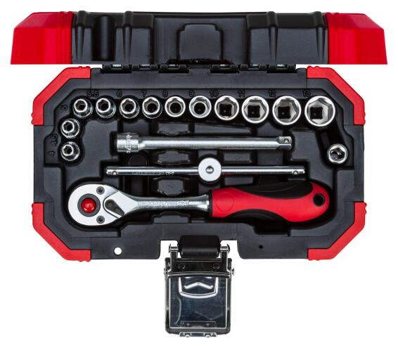 Gedore red 16pc socket set size 4-13mm