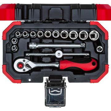 Gedore red 16pc socket set size 4-13mm