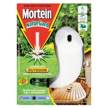 Outdoor insect dispenser naturgard dispenser outdoor MORTEIN 236ml